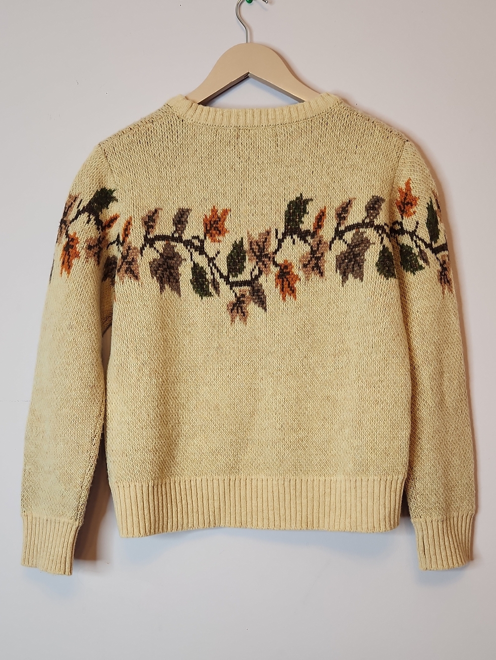 KIEL JAMES PATRICK “Autumn Weather” Wool blend Knit Sweater, size S - Picture 2 of 9